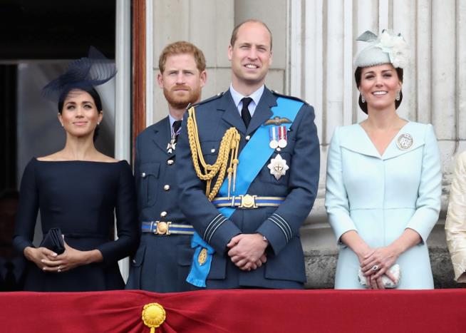 Meghan, Harry, William e Kate insieme per un'uscita a quattro londinese Meghan, Harry, William e Kate
