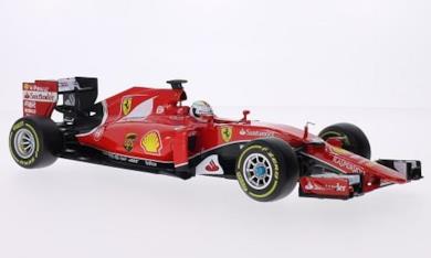 Ferrari SF15 di t, No. 5, scuderia, formula 1, 2015, modello di automobile, modello prefabbricato, Bburago 1: 18