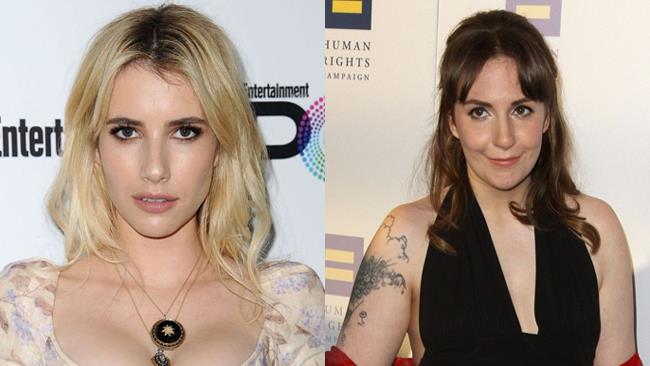 Emma Roberts e Lena Dunham: i rispettivi personaggi in American Horror Story Emma Roberts e Lena Dunham