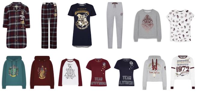Abbigliamento da donna a tema Harry Potter by Primark indumenti ispirati al mondo di Harry Potter