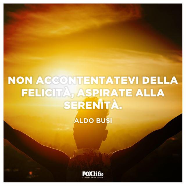Frase Aldo Busi Ragazza ammira il tramonto