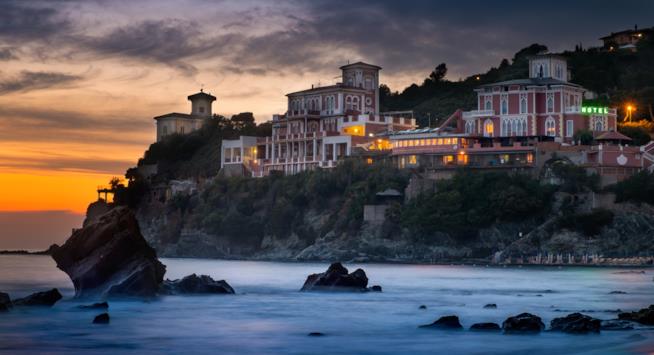 Castiglioncello perla del Tirreno Castiglioncello immortalato al tramonto