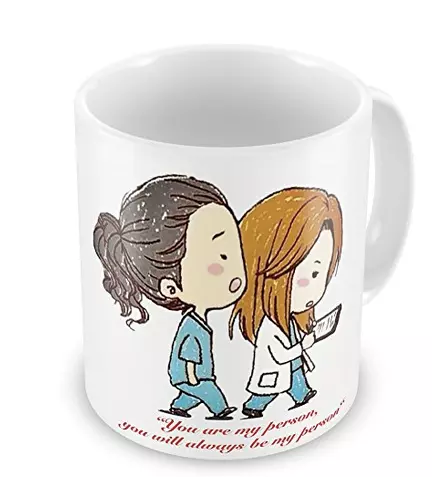 Tazza Grey's Anatomy Tazza Grey's Anatomy con Meredith e Cristina