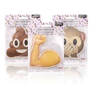 Emoji Fresh Deodoranti da auto a forma di emoji