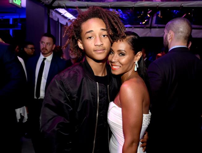 Jada Pinkett Smith parla dell'emancipazione del figlio Jaden Jada Pinkett Smith con Jaden