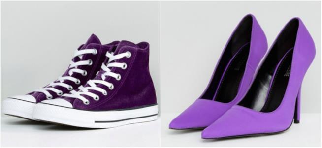 Scarpe Ultraviolet Collage di scarpe Ultraviolet