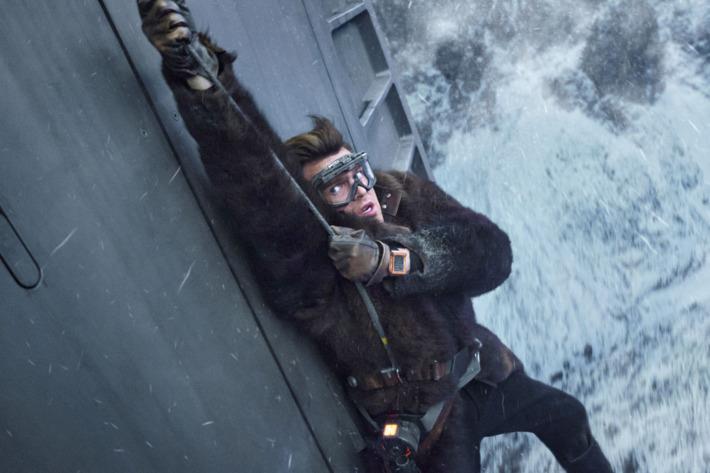 Alden Ehrenreich in una scena di Solo: A Star Wars Story L'attore Alden Ehrenreich