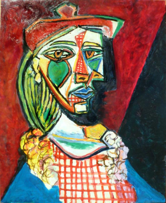 Femme au béret Il quadro Femme au béret
