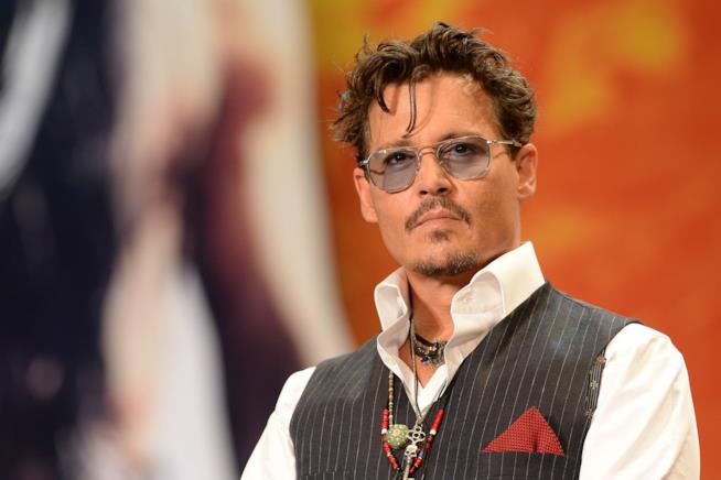 L'attore Johnny Depp Johnny Depp