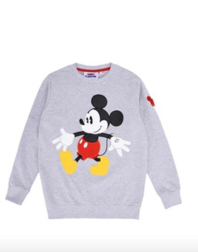 Mickey Mouse Applique Sweatshir
