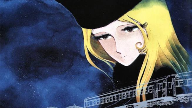 Maetel, un personaggio di Galaxy Express 999 Un'immagine di Maetel la donna misteriosa del manga galaxy Express 999