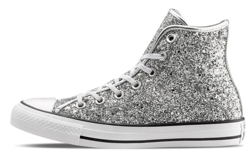 Sneakers Converse All Stars glitter da regalare a Natale Sneakers Converse All Stars glitter per Natale