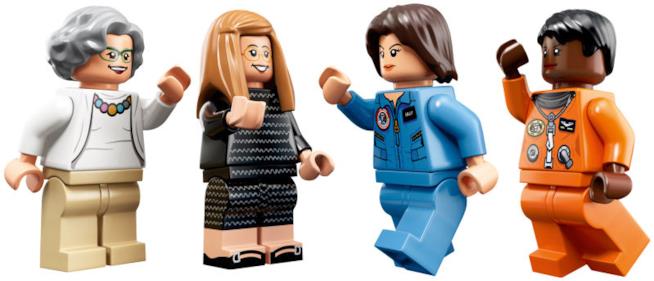 Il set LEGO Women of NASA Le figurine LEGO del set Women of NASA