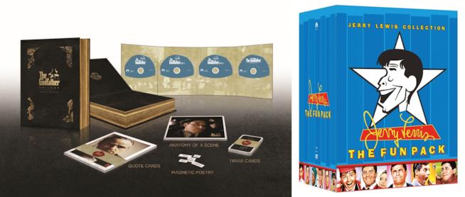 Il padrino 45 anniversario e Jerry Lewis Collection cofanetti speciali de Il padrino 45 anniversario e Jerry Lewis Collection
