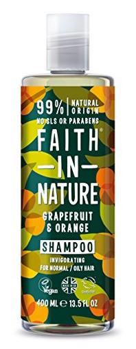 Shampoo Naturale al 100% Con Pompelmo ed Arancia Per tutti I Tipi di Capelli - Per Lavaggi Frequenti - Senza Parabeni - Vegano