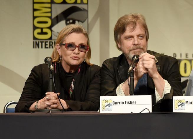 Mark Hamill e Carrie Fisher stavano insieme ai tempi di Star Wars Mark Hamill e Carrie Fisher