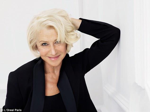 Helen Mirren Helen Mirren nella campagna L'Oreal