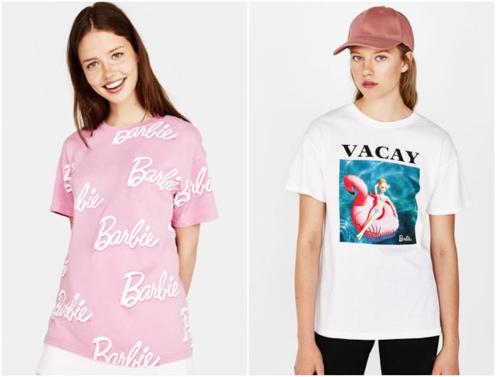 T-shirt Barbie Collage di T-shirt Barbie