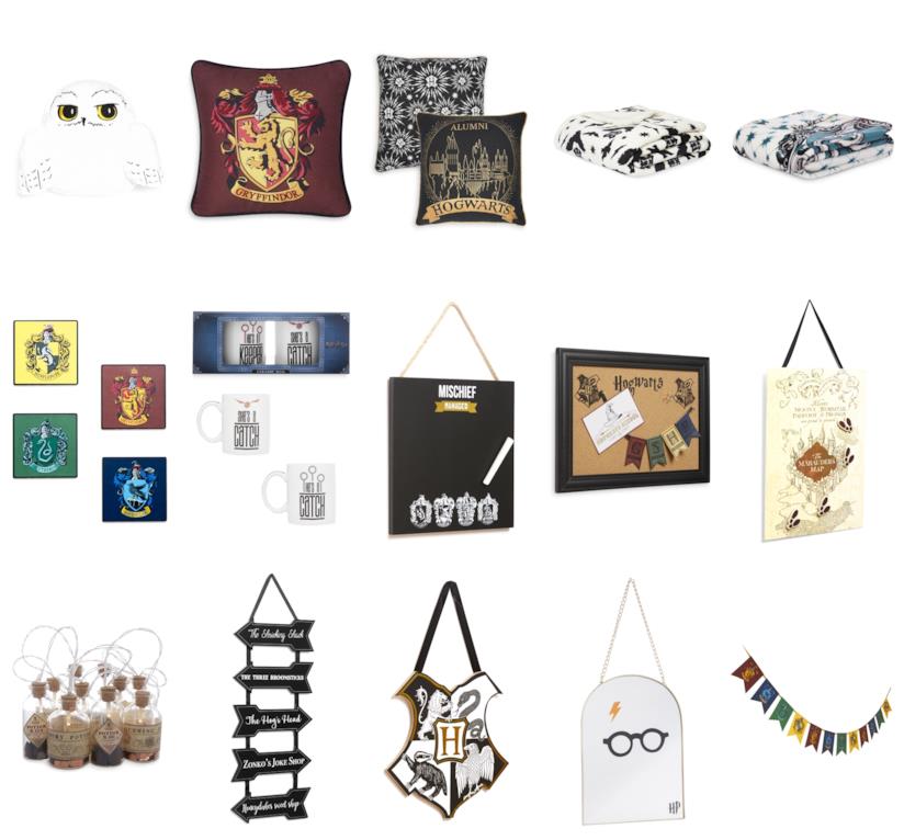 Accessori per la casa a tema Harry Potter di Primark Coperte e cuscini della collezione Harry Potter di Primark