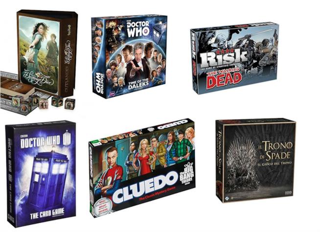 I giochi da tavolo ispirati alle serie tv 18 giochi di società dedicati a serie televisive internazionali