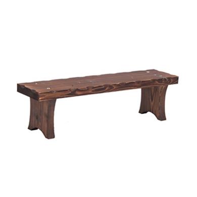 Panca sgabello in legno massiccio