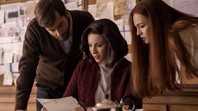 Claire, Roger e Brianna, Outlander 3 Claire, Roger e Brianna, scena tratta da Outlander 3