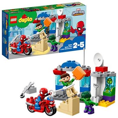 Lego Duplo - Super Heroes - le Avventure di Spider-Man e Hulk, 10876