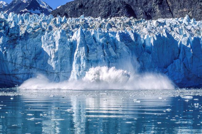 Un ghiacciaio nel Parco nazionale e riserva di Glacier Bay