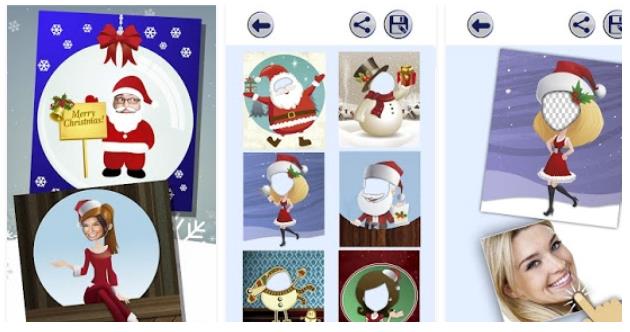 Curatore di facce per Natale Curatore di facce per Natale