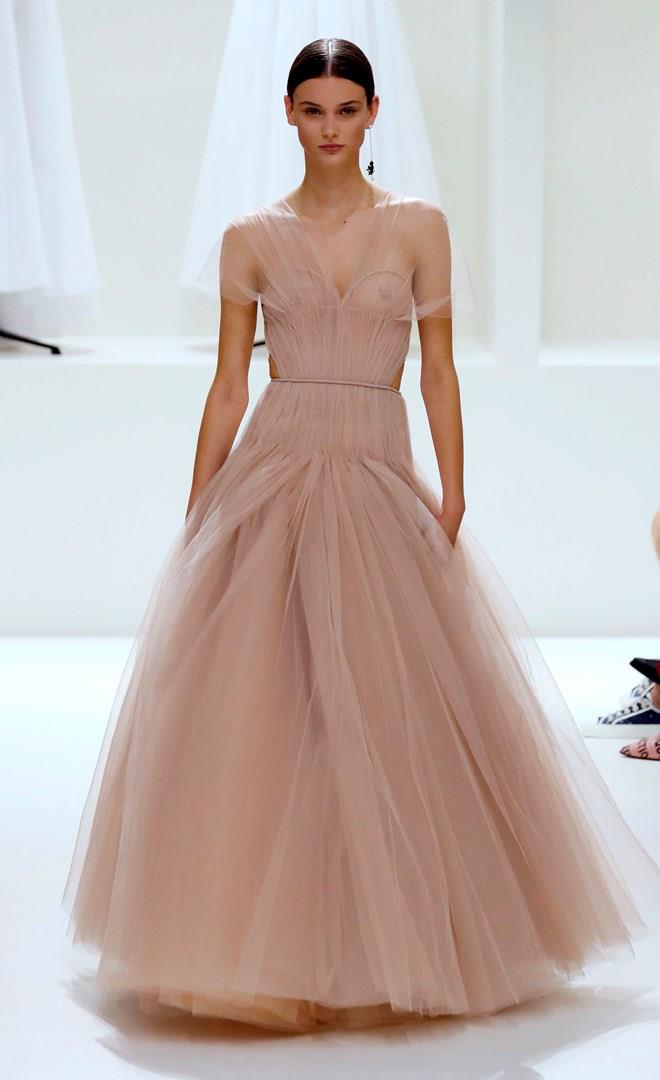 Dior - Abito nude Abito nude nella sfilata Dior