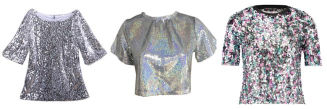 Magliette con le paillettes iridescenti per l'estate 2018 Con le paillettes e iridescenti, le magliette di tendenza per l'estate 2018