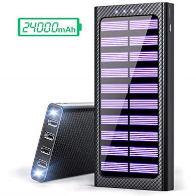 Power bank a energia solare