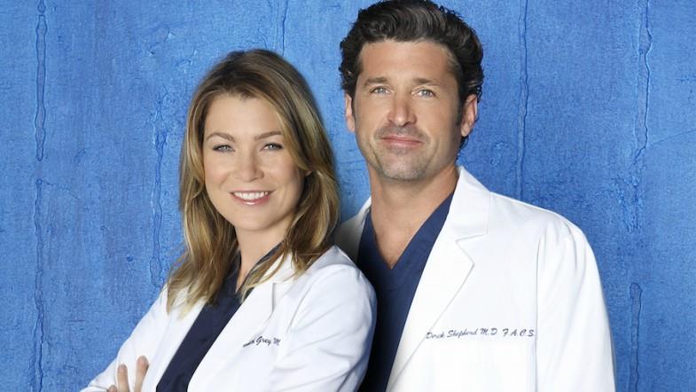 Gli attori tagliati da Grey's Anatomy: che fine hanno fatto? Meredith e Derek in una foto promozionale di Grey's Anatomy
