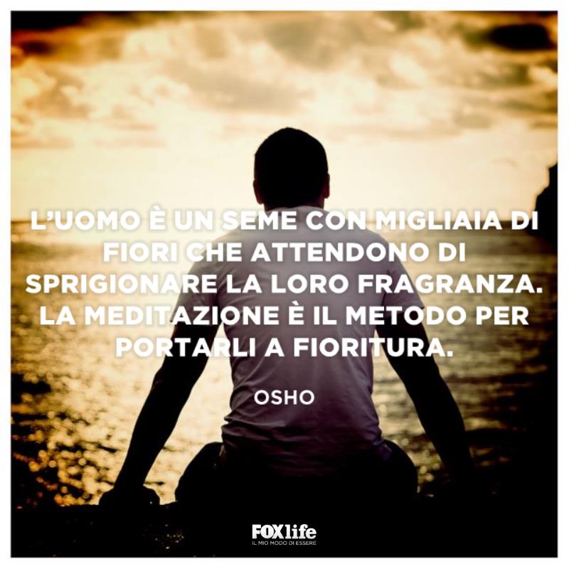 L'uomo è un seme Uomo seduto di fronte il mare