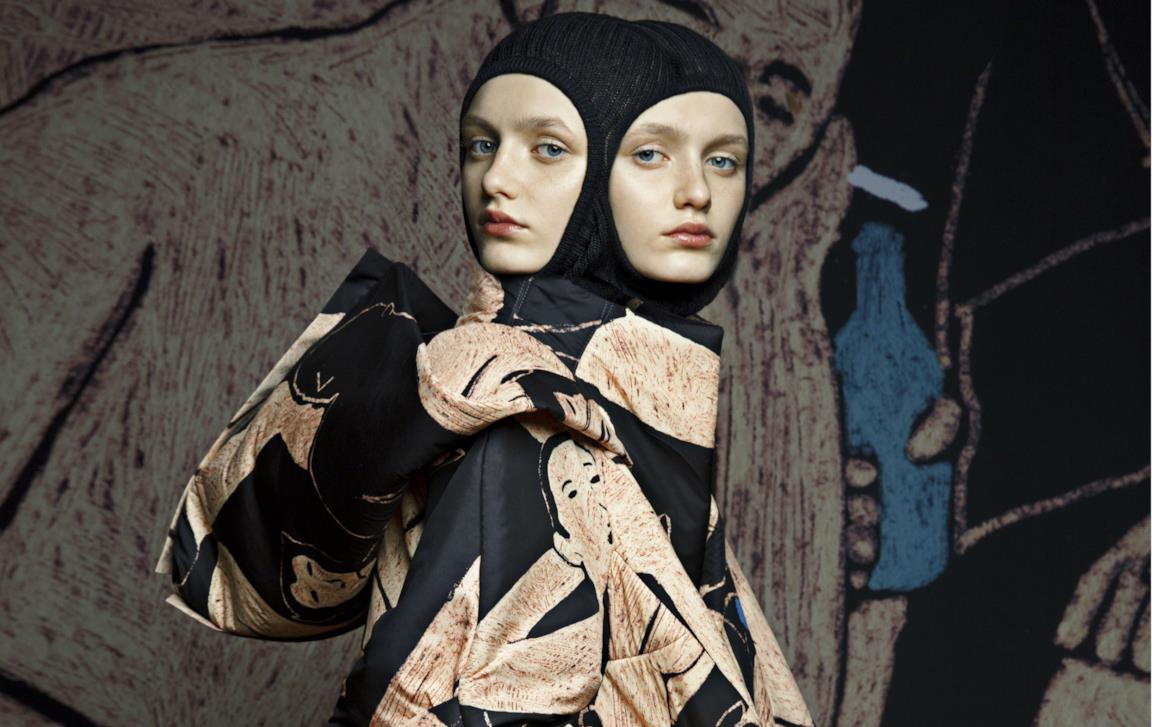 Capi della collezione del designer Triinu Pungits Hayami presente a White Milano