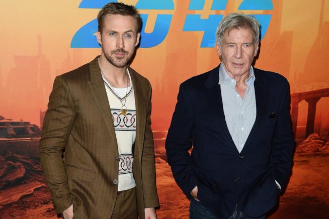 Harrison Ford e Ryan Gosling, dichiarazioni di stima reciproca Harrison Ford e Ryan Gosling