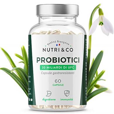 Probiotici con 30 miliardi di microrganismi