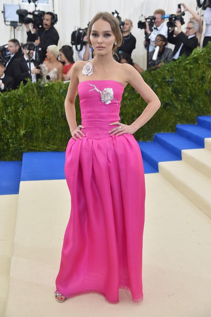 Lily-Rose Depp Lily-Rose Depp al MET Gala 2017