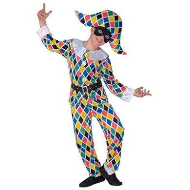TRAVESTIMENTO CARNEVALE BAMBINO ARLECCHINO