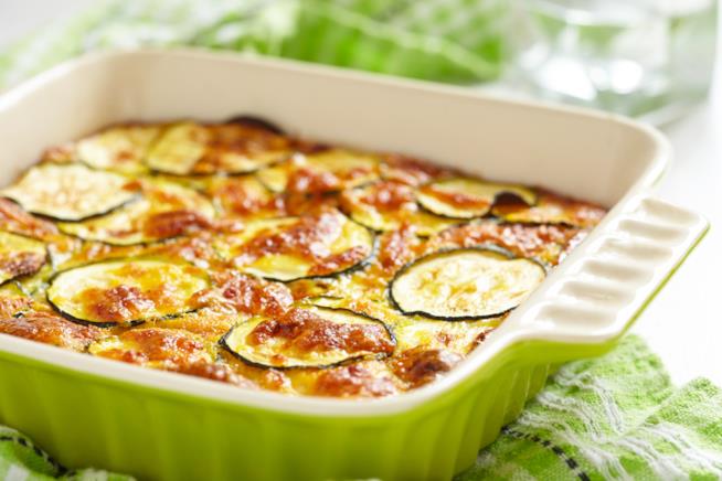 Ricetta dello sformato di zucchine con mozzarella di bufala affumicata Sformato di zucchine con mozzarella di bufala