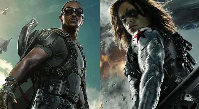 Falcon e Winter Soldier Falcon e Winter Soldier in due immagini promozionali