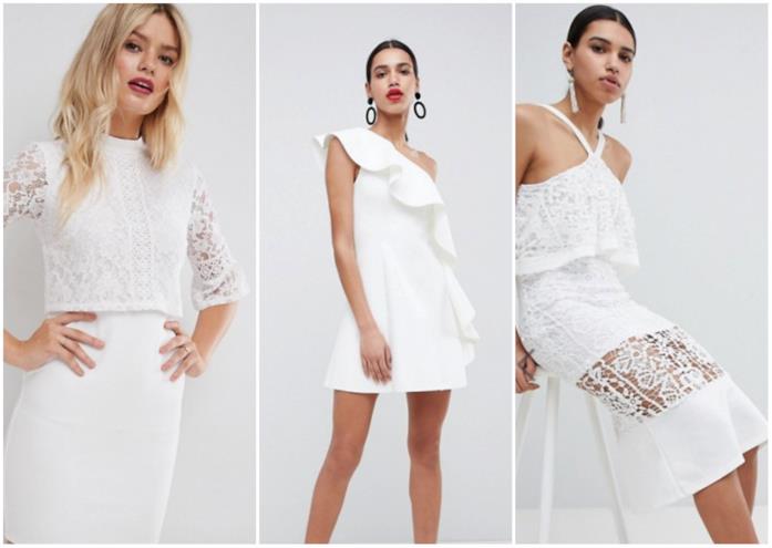 Abiti bianchi Collage di abiti bianchi Asos