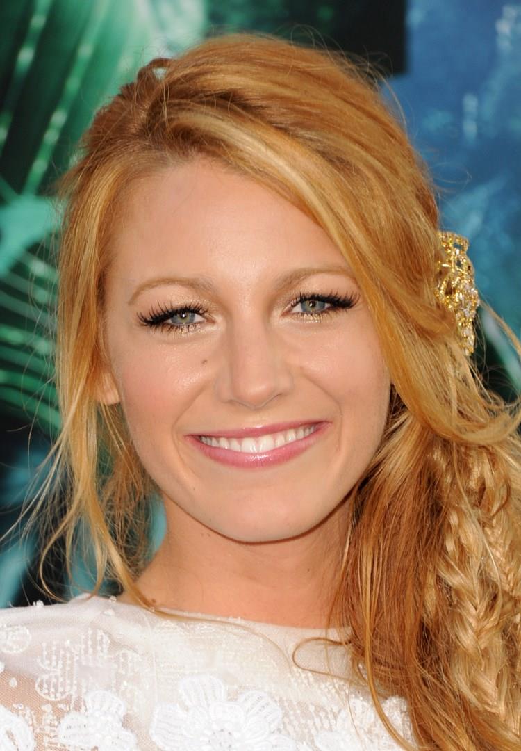 Blake Lively Un'acconciatura di Blake Lively