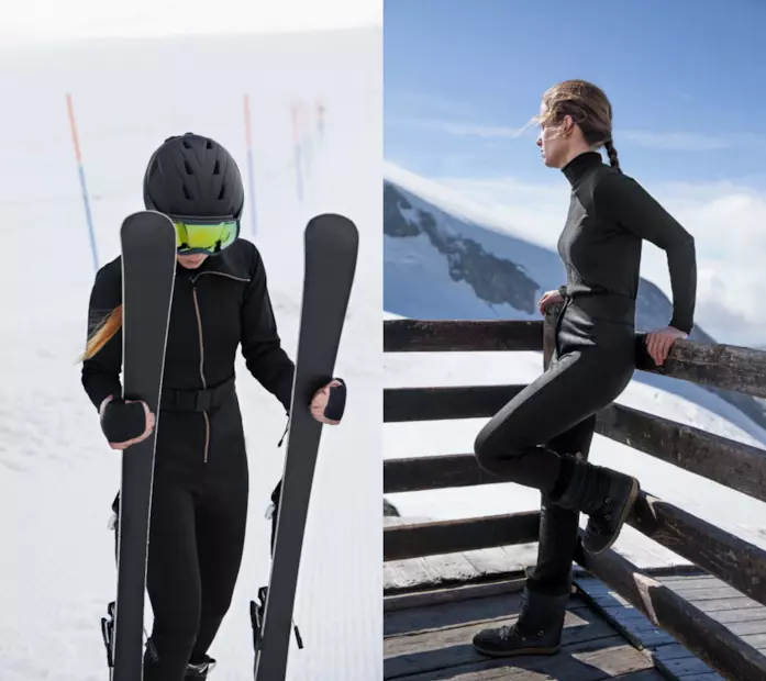 Tuta da donna per sciare inverno 2018 Tuta da donna moda inverno 2018