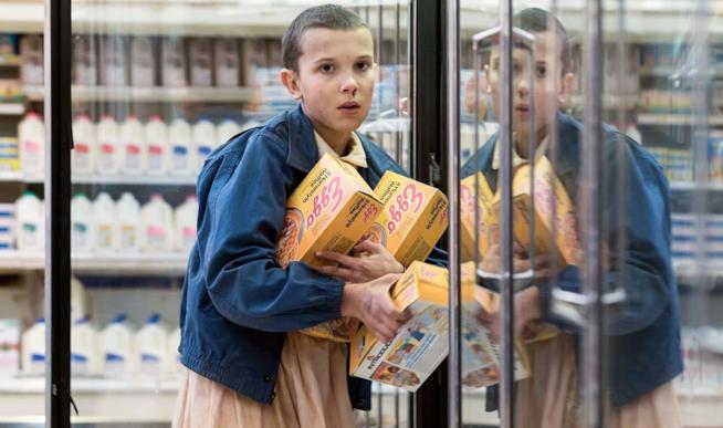 Eleven Stranger Things Millie Bobby Brown in Stranger Things