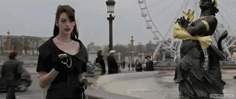 Settimana della moda di Parigi Andy a Parigi ne Il diavolo veste Prada