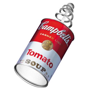Applique con presa Canned Light