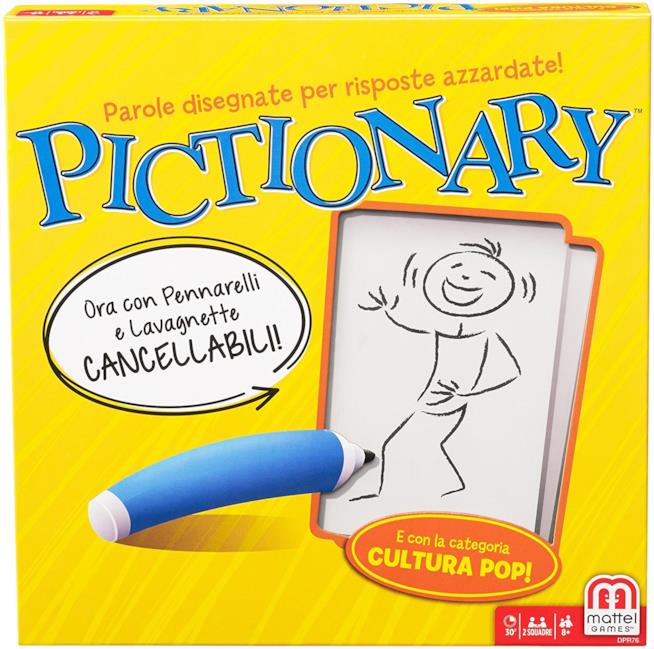 Pictionary DPR76 Gioco, Multicolore Pictionary DPR76 Gioco, Multicolore