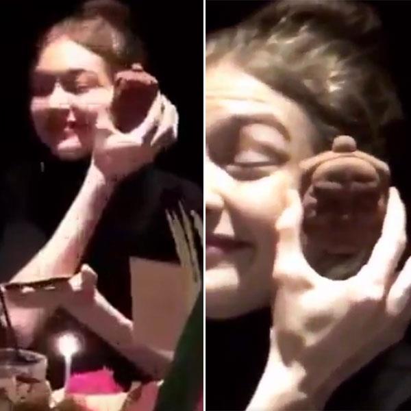 Gigi Hadid risponde alle accuse di blackface su Instagram Gigi Hadid imita un biscotto con le fattezze di Buddha