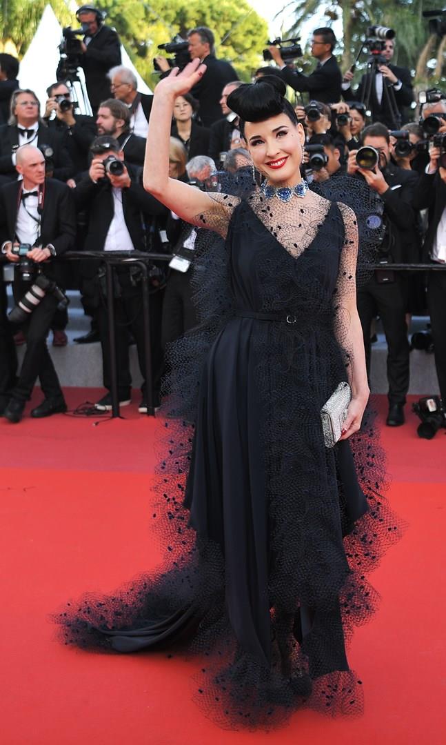Dita Von Teese a Cannes 72 Dita Von Teese